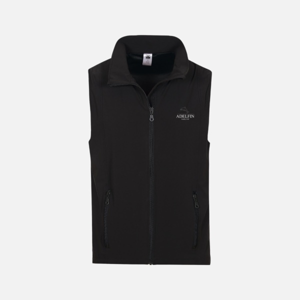 Sleeveless vest with mesh lining Black - Image 2