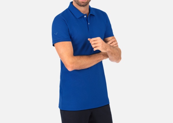 Polo-Shirt DELUXE Piqué Royal