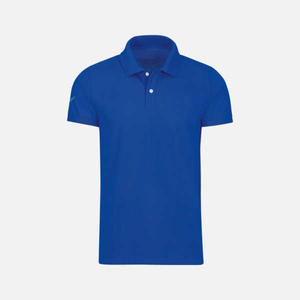 Polo-Shirt DELUXE Piqué Royal - Image 2